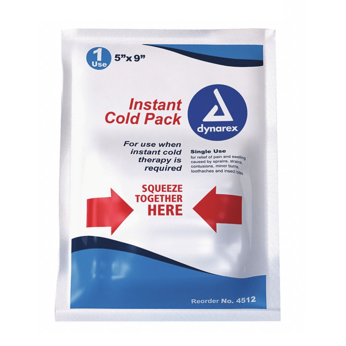Dynarex-Dynarex® Instant Cold Pack, 5" x 9"-MedTech-1